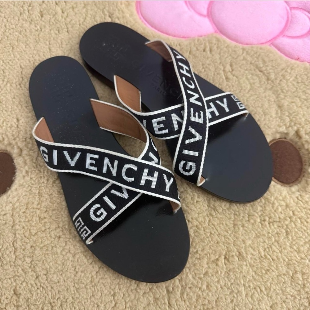 Givenchy Crisscross Flat Sandals